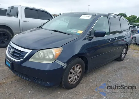 2010 Honda Odyssey Ex-L from USA, damaged, VIN 5FNRL3H76AB066167